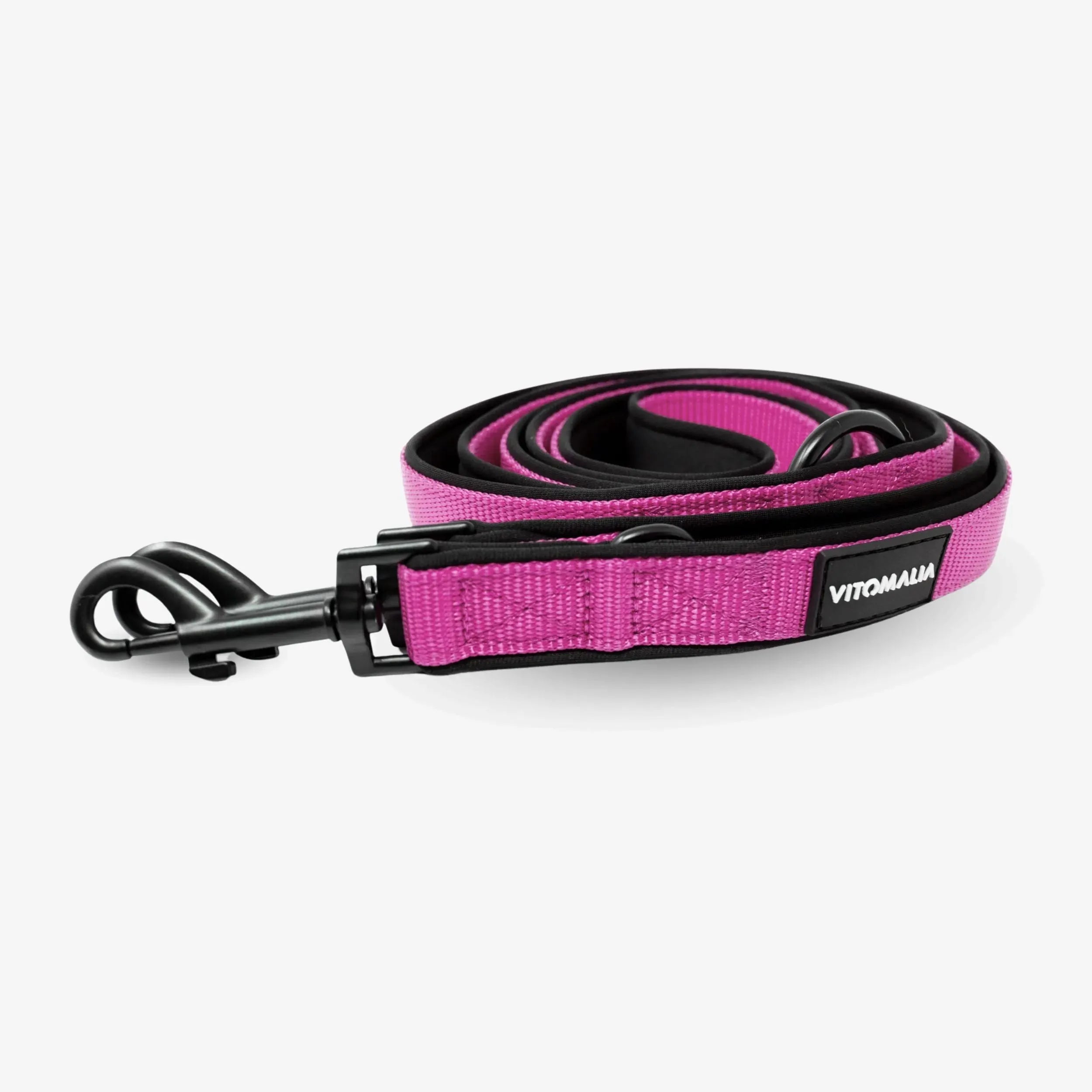 Classique Laisse pour chien réglable Laisse pour chien Nero Pink
