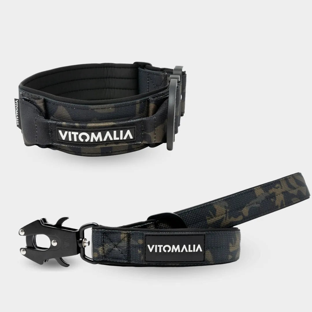 Bundle Extreme Edition Camouflage Set - Halsband + 1,2 Führleine mit Handschlaufe
