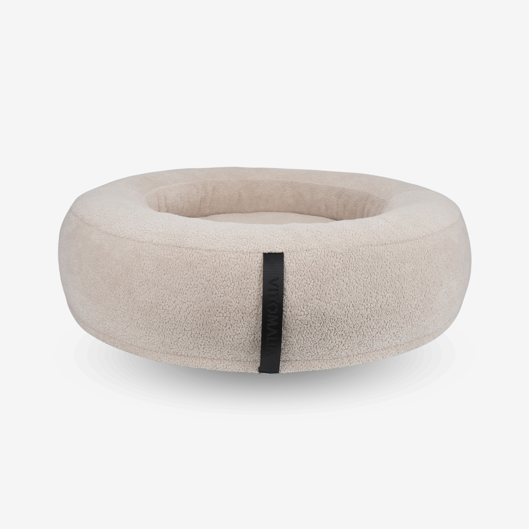 Cama para perros ortopédica Cama para perros - RePET Teddy en beige