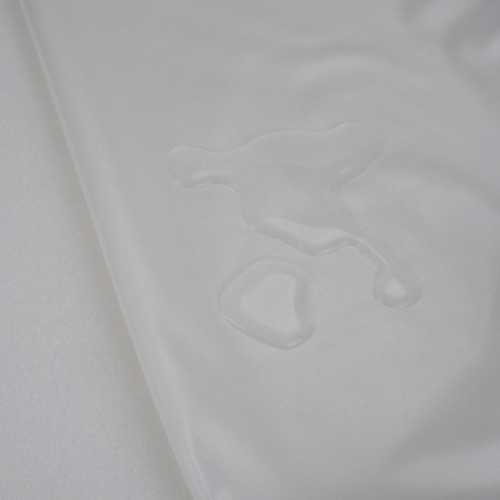 Coussin ergonomique pour chien Carré - RePET Linen en gris clair