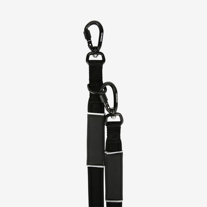 Correa para perro reflectante ajustable en 3 direcciones antracita - 2.2m