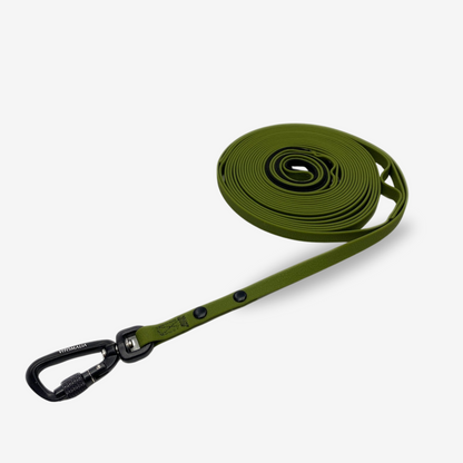 Bezpieczna lina holownicza z teksturowaną gumą HydroTex Khaki