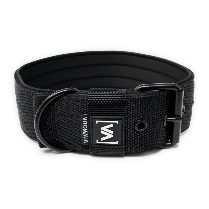 Hundehalsband Classic Nero Edition - Schwarz - Vitomalia - 